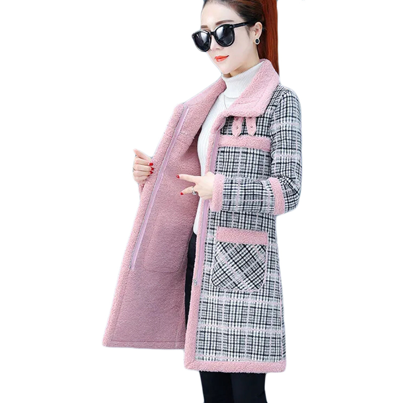 New Winter Lamb Wool Woolen Co - Wool Coat Peacoat ulasan dan harga