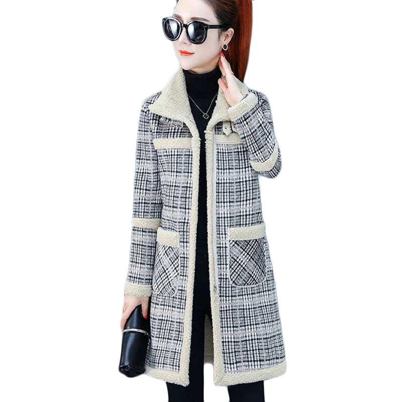 New Winter Lamb Wool Woolen Co - Wool Coat Peacoat ulasan dan harga