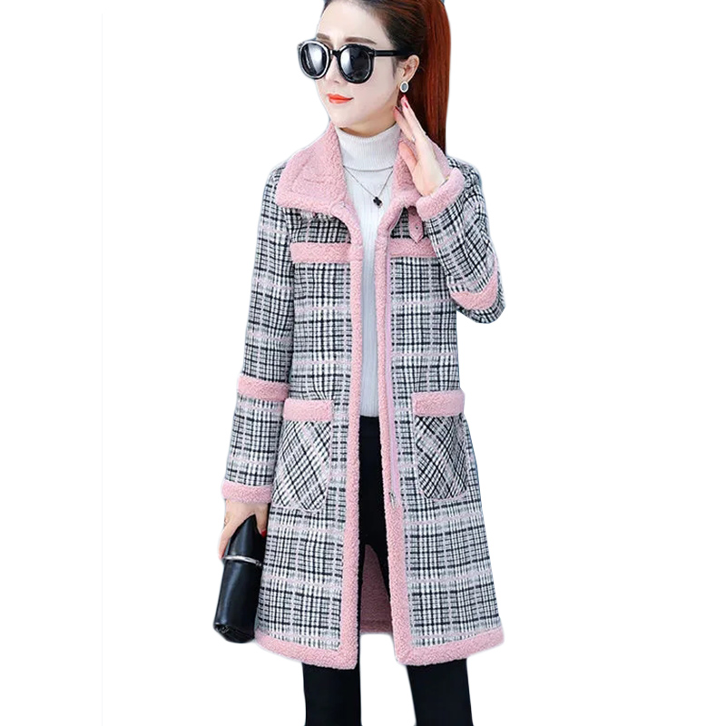 New Winter Lamb Wool Woolen Co - Wool Coat Peacoat ulasan dan harga
