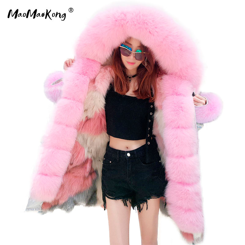 MAOMAOKONG Brand Long Winter J - Wool Coat Peacoat ulasan dan harga