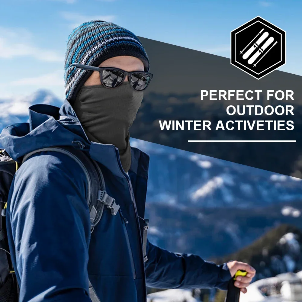 Winter Warm Bandana Half Face  - Neck Gaiter Fleece ulasan dan harga