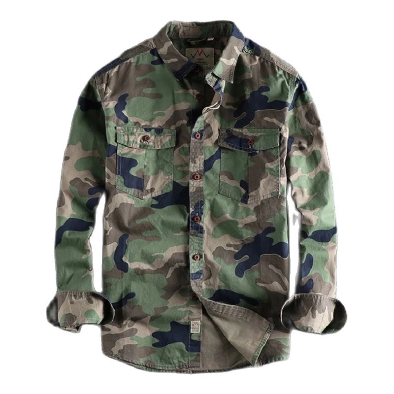 [24hour Fast Shipping] Men Cam - Flannel Shirt Lined ulasan dan harga