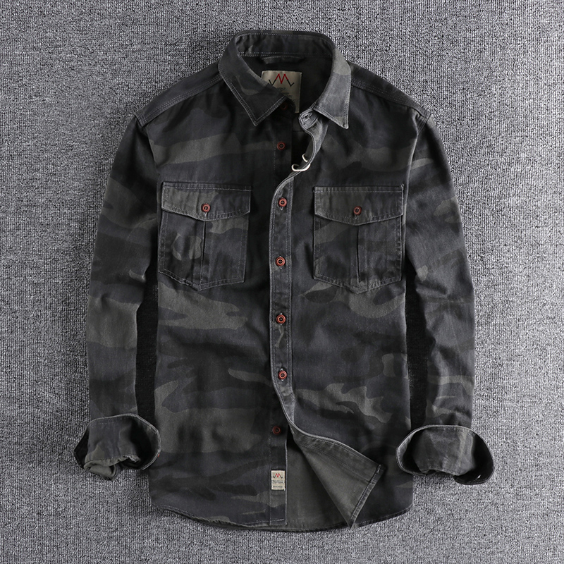 [24hour Fast Shipping] Men Cam - Flannel Shirt Lined ulasan dan harga