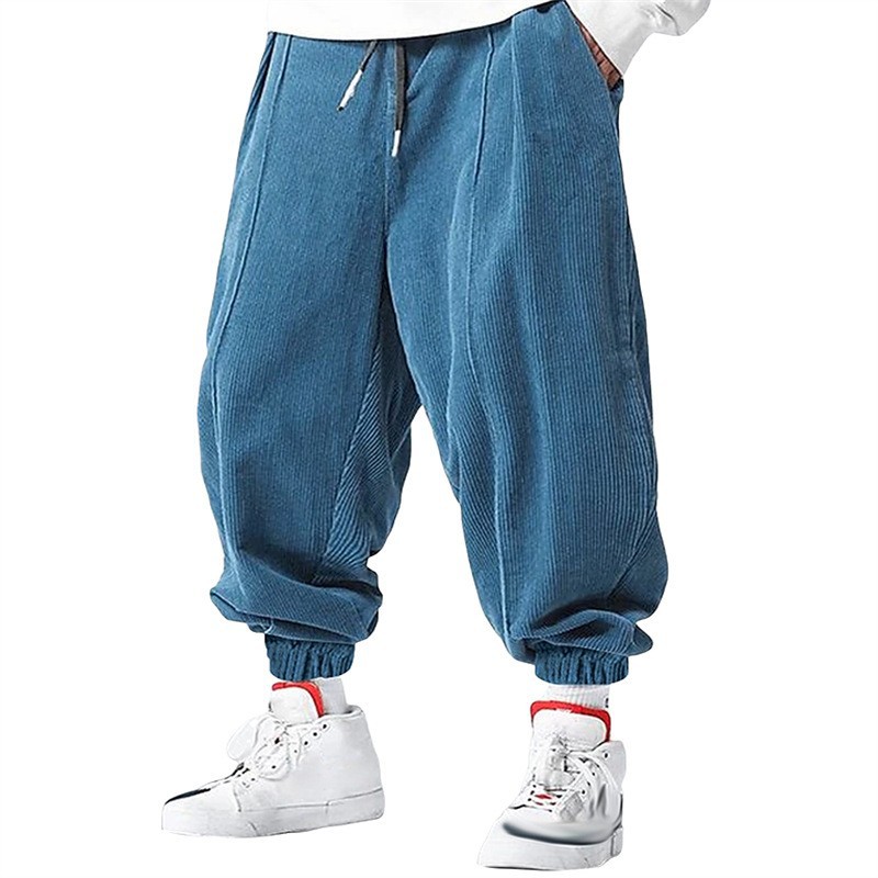 Winter Corduroy Pants Men's Ne - Corduroy Pant Warm ulasan dan harga