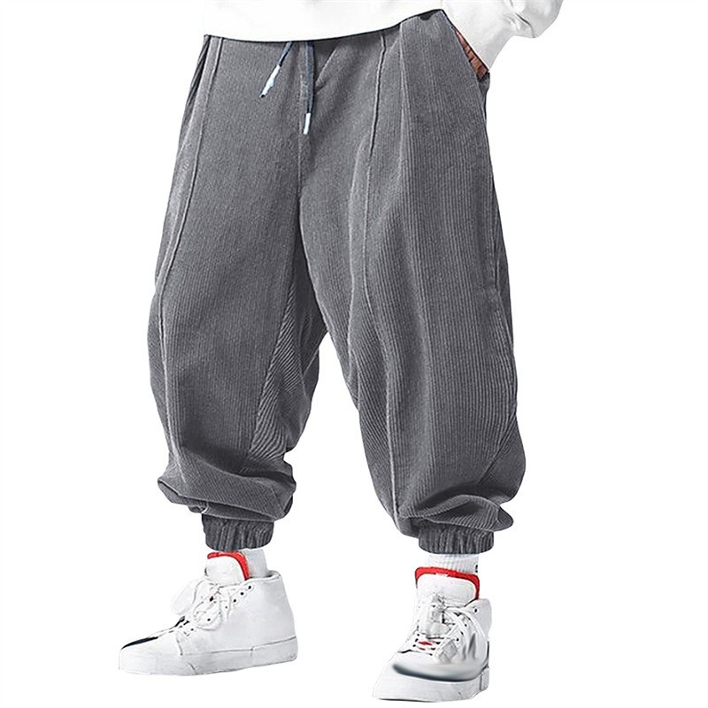 Winter Corduroy Pants Men's Ne - Corduroy Pant Warm ulasan dan harga