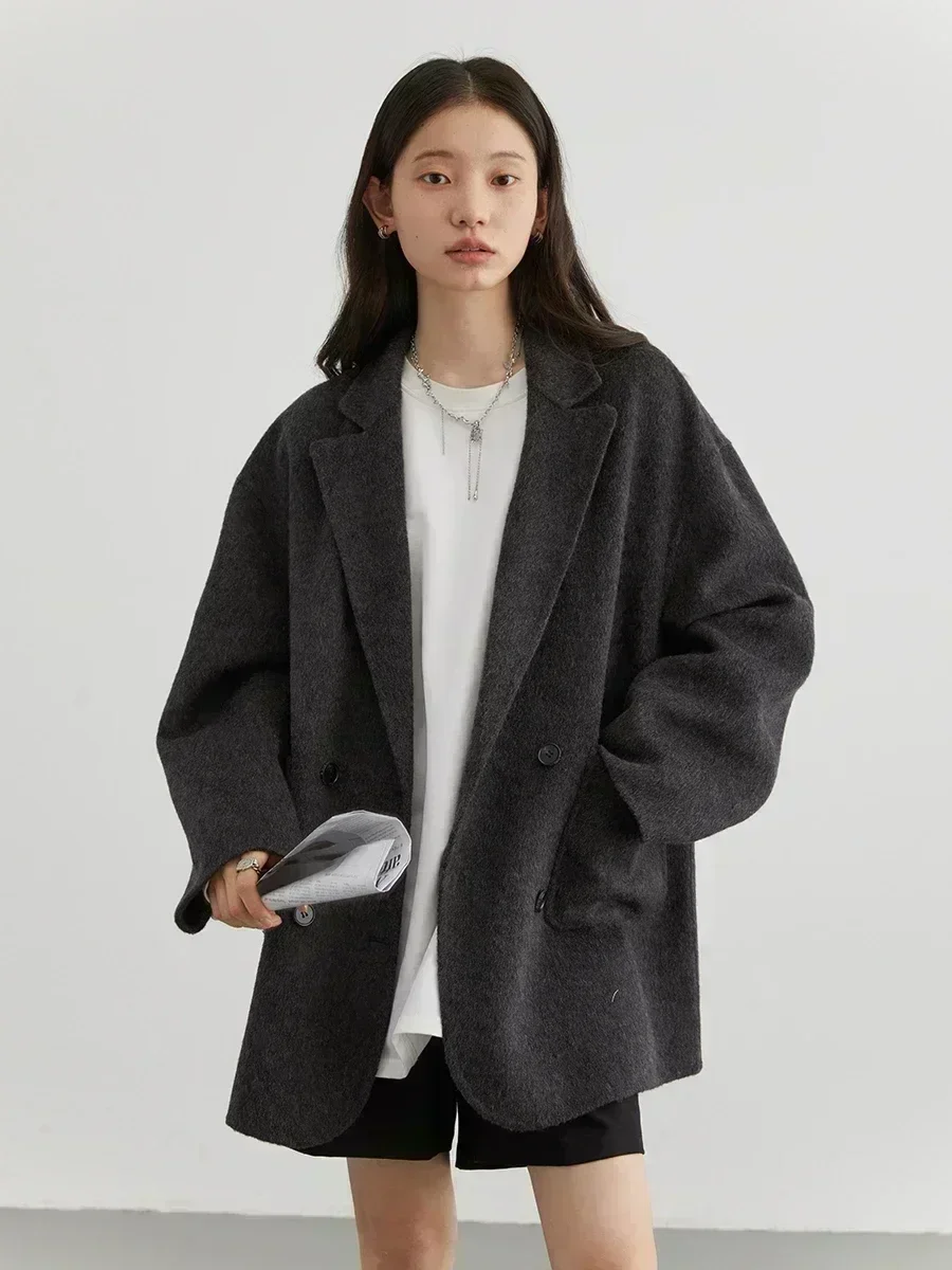 CHIC VEN Women's Woolen Coats  - Wool Coat Peacoat ulasan dan harga