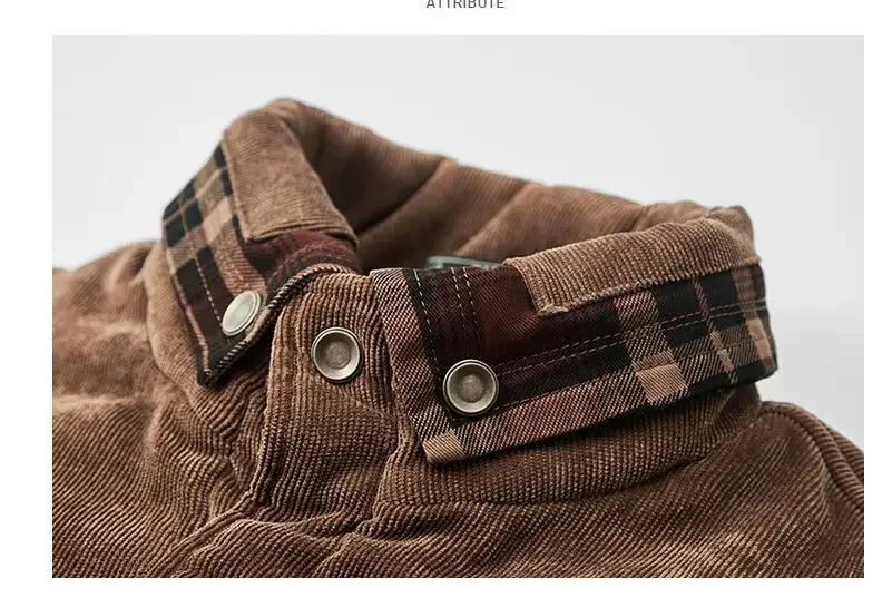 Men Plaid Shirts Winter Jacket - Flannel Shirt Lined ulasan dan harga